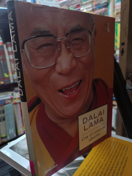 CON EL CORAZON ABIERTO POR DALAI LAMA USADO S.PERSONAL  LITERARIO 305