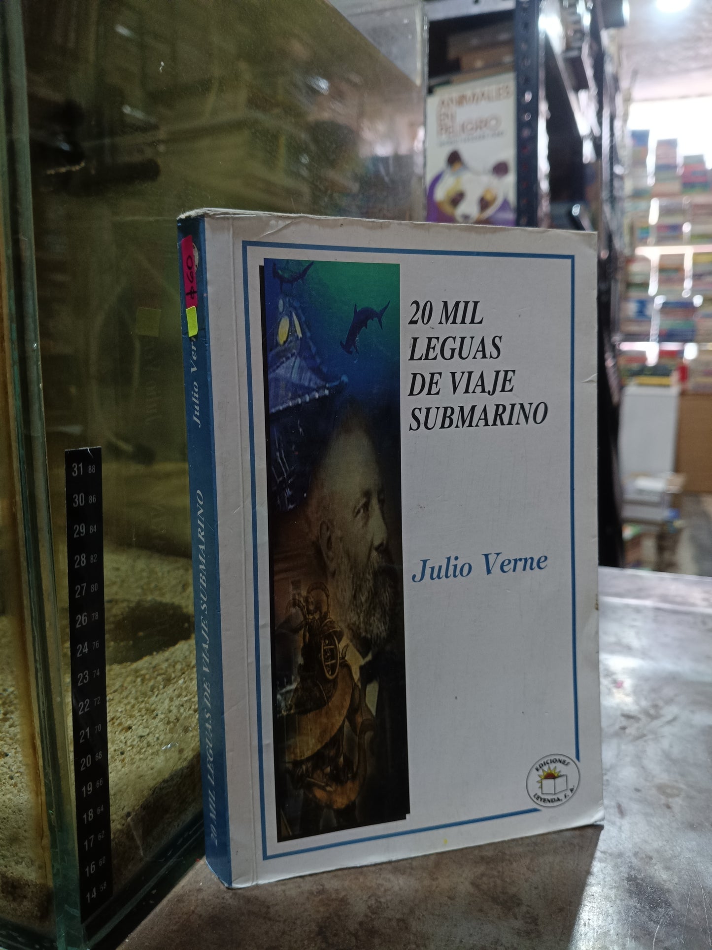 20 MIL LEGUAS DE VIAJE SUBMARINO POR JULIO VERNE USADO NOVELA ALDAMA