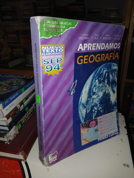 APRENDAMOS GEOGRAFÍA (VARIOS AUTORES) USADO GEOGRAFÍA LITERARIO 207