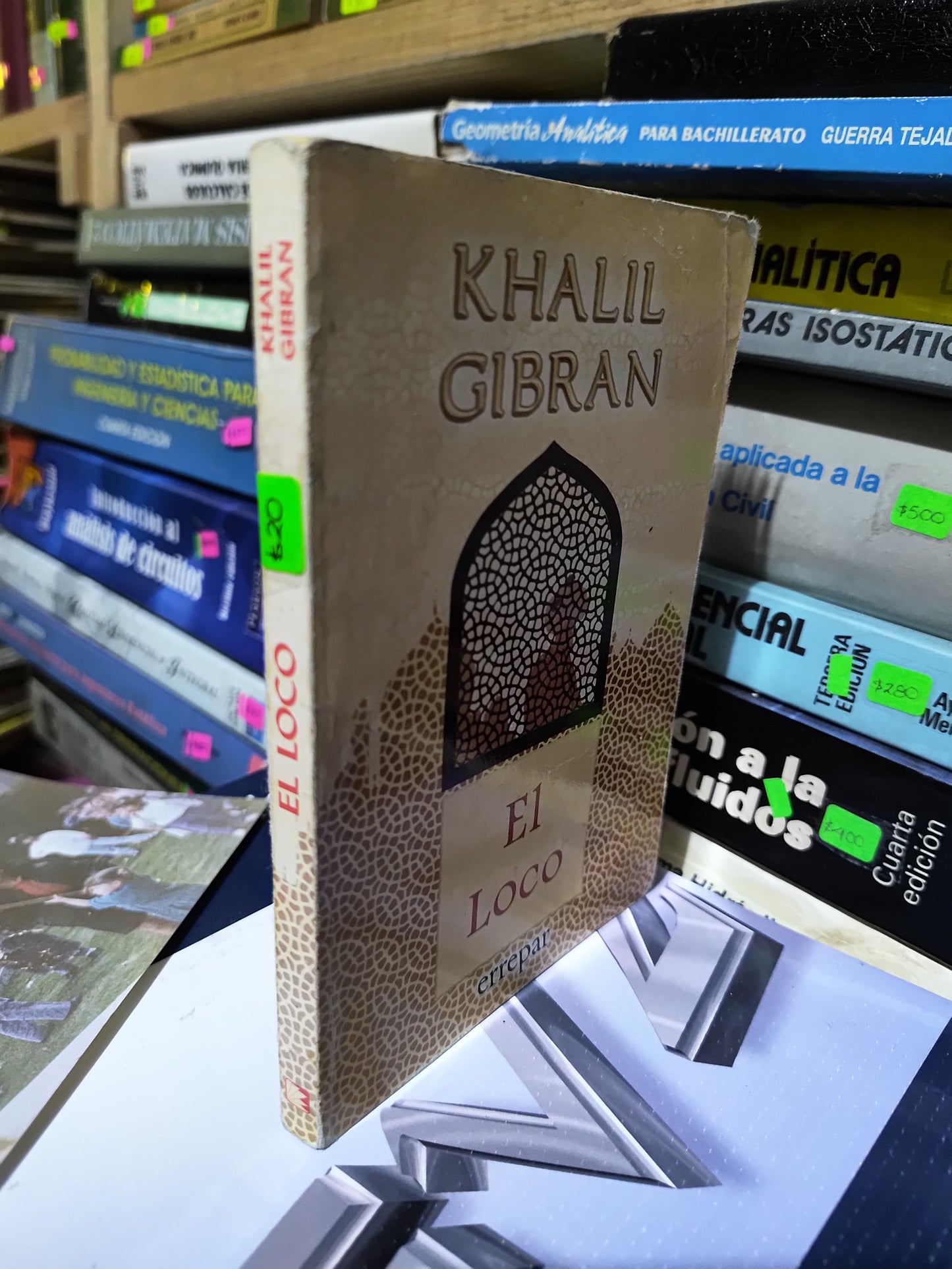 EL LOCO POR KHALIL GIBRAN USADO NOVELAS JUAREZ 507