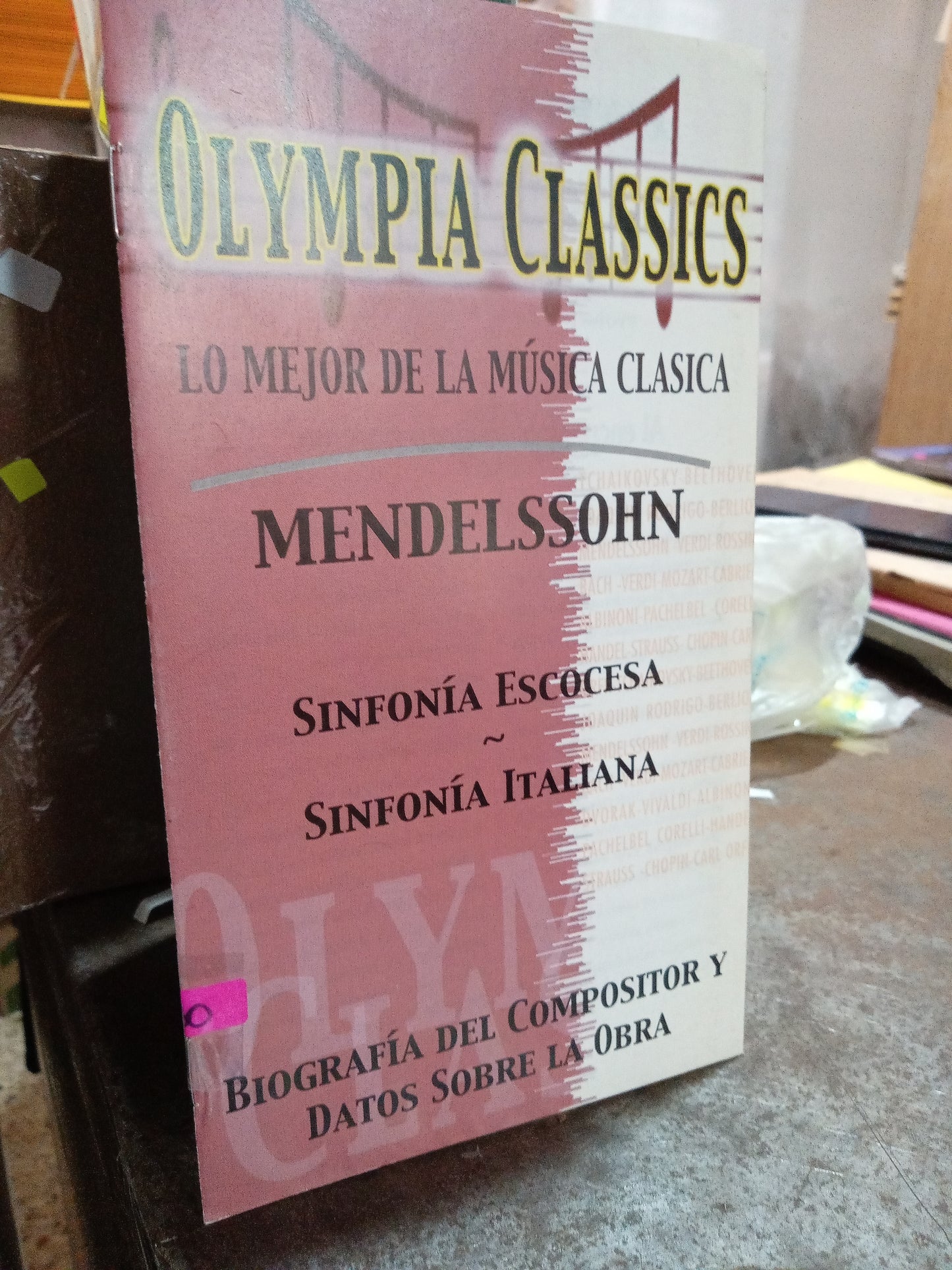 OLYMPIA CLASSICS MENDELSSOHN USADO MUSICA ALDAMA
