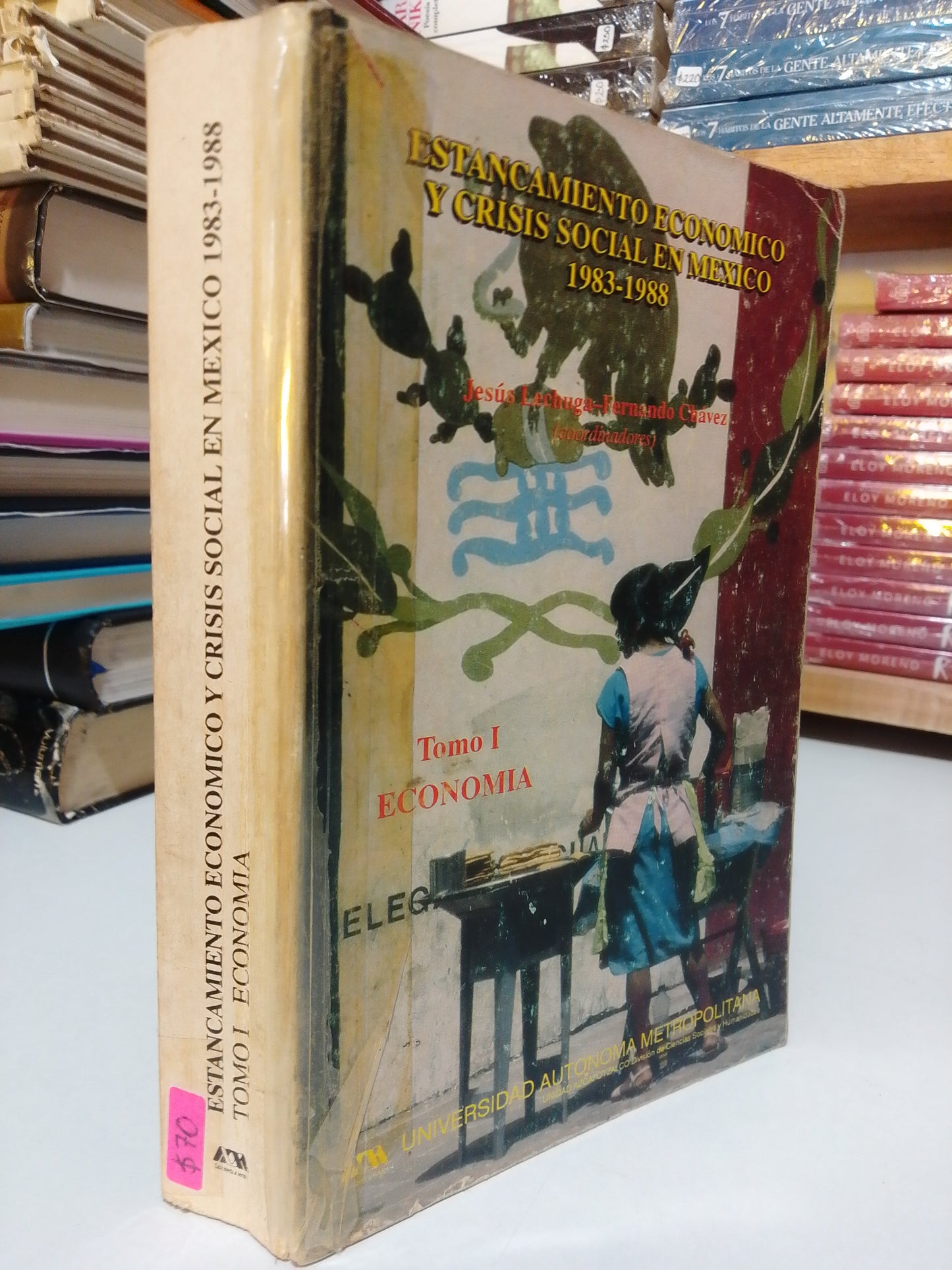 ESTANCAMIENTO ECONOMICO Y CRISIS SOCIAL EN MEXICO POR JESUS LECHUGA Y FERNANDO CHAVEZ USADO HISTORIA JUÁREZ