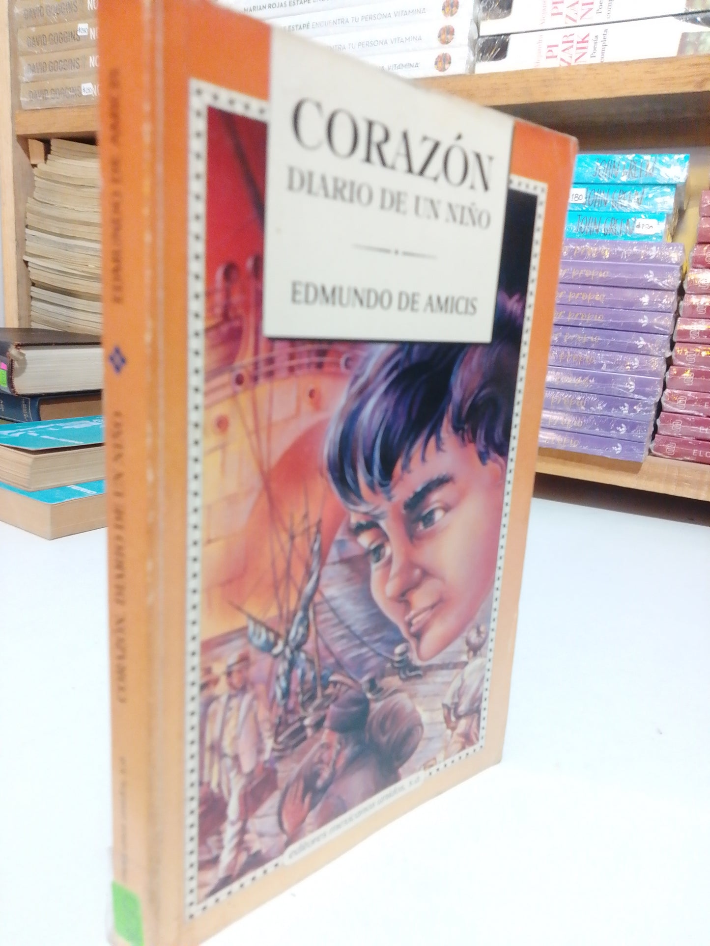 CORAZON DIARIO DE UN NIÑO POR EDMUNDO DE AMICS USADO NOVELA JUAREZ