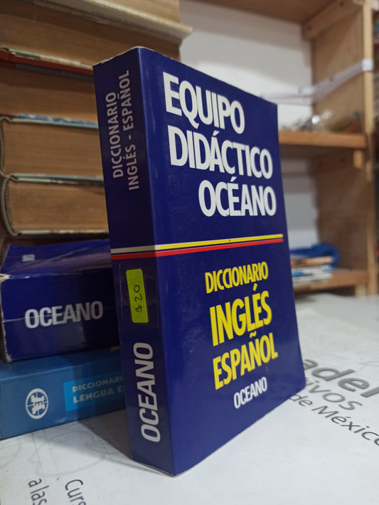 EQUIPO DIDACTICO OCEANO DICCIONARIO INGLES ESPAÑOL POR EDITORIAL OCEANO USADO EDUCACIÓN JUÁREZ