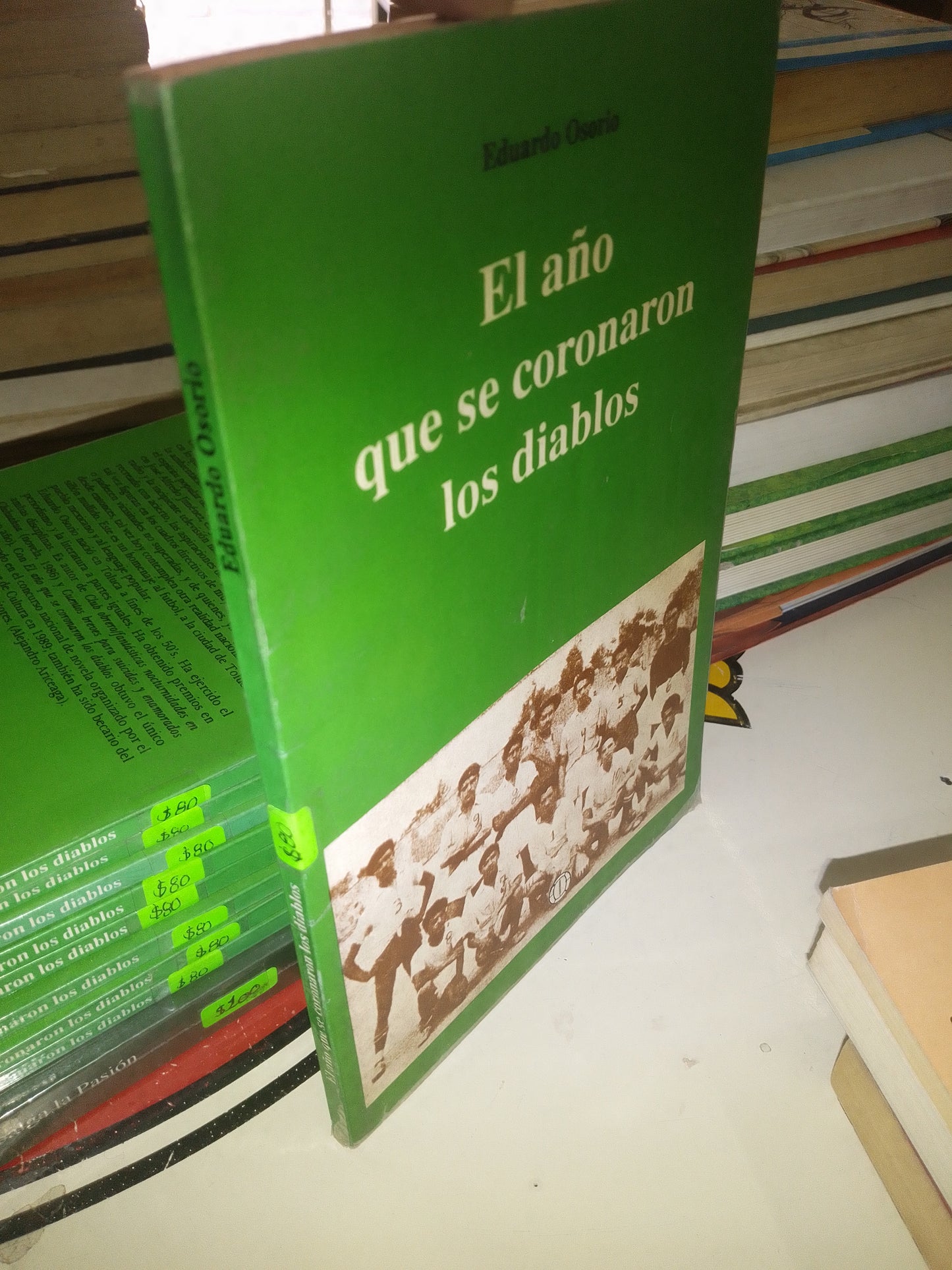 EL AÑO QUE SE CORONARON LOS DIABLOS POR EDUARDO OSORIO USADO EDUCACIÓN LITERARIO 207