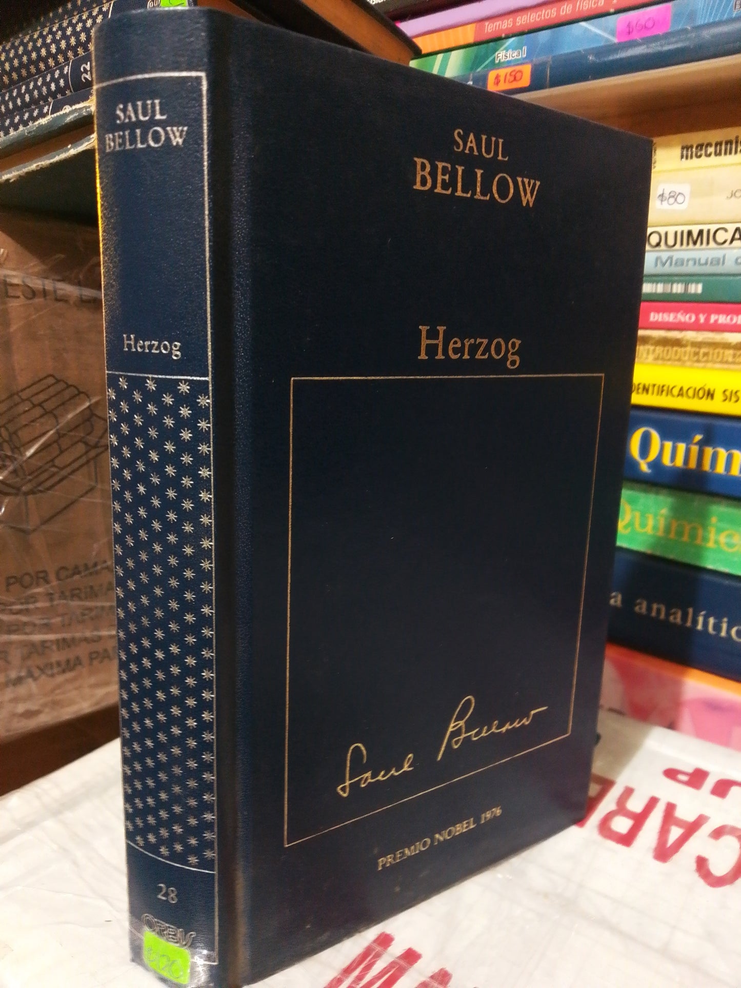 HERZOG POR SAUL BELLOW #28 USADO NOVELA JUÁREZ