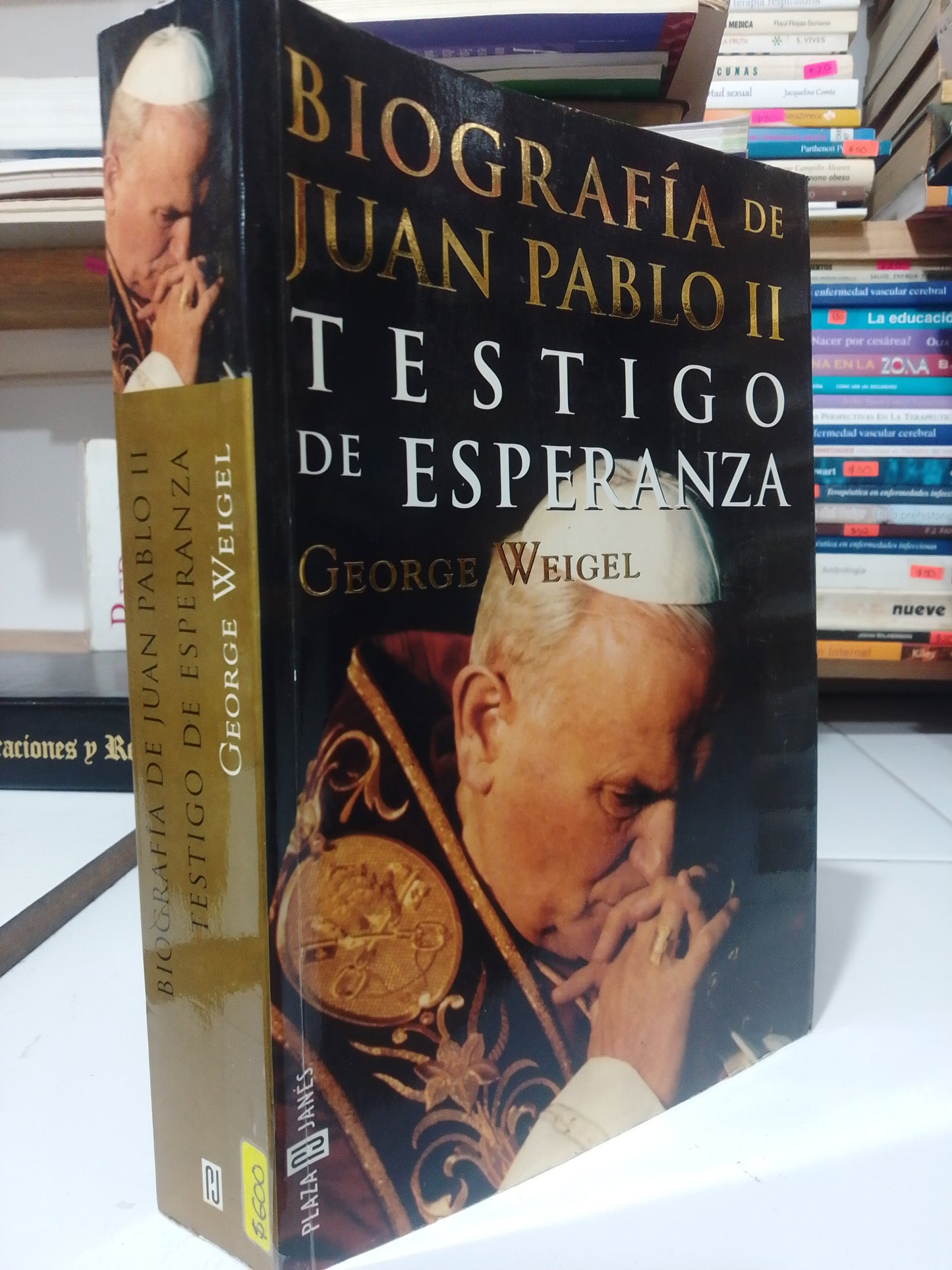 BIOGRAFIA DE JUAN PABLO II TESTIGO DE ESPERANZA POR GEORGE WEIGEL USADO RELIGION JUAREZ