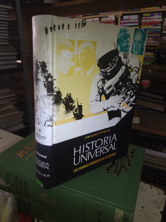 HISTORIA UNIVERSAL (TOMO X): UN NUEVO MUNDO EN GESTACIÓN POR JACQUES PIRENNE USADO ENCICLOPEDIAS LITERARIO 207
