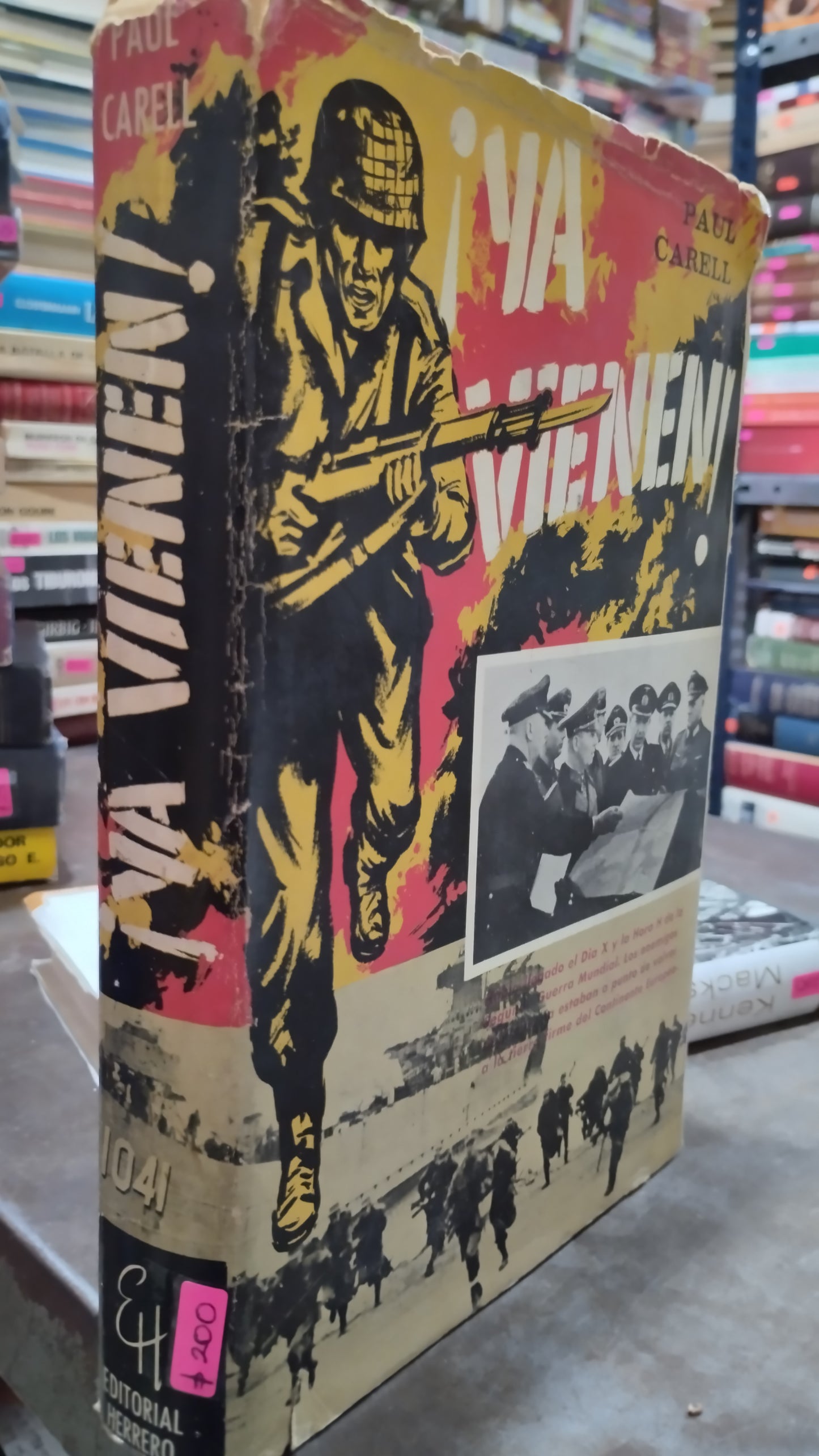 YA VIENEN POR PAUL CARELL LIBRO USADO HISTORIA ALDAMA