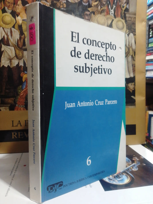 EL CONCEPTO DE DERECHO SUBJETIVO POR JUAN ANTONIO CRUZ PARCERO USADO DERECHO JUAREZ