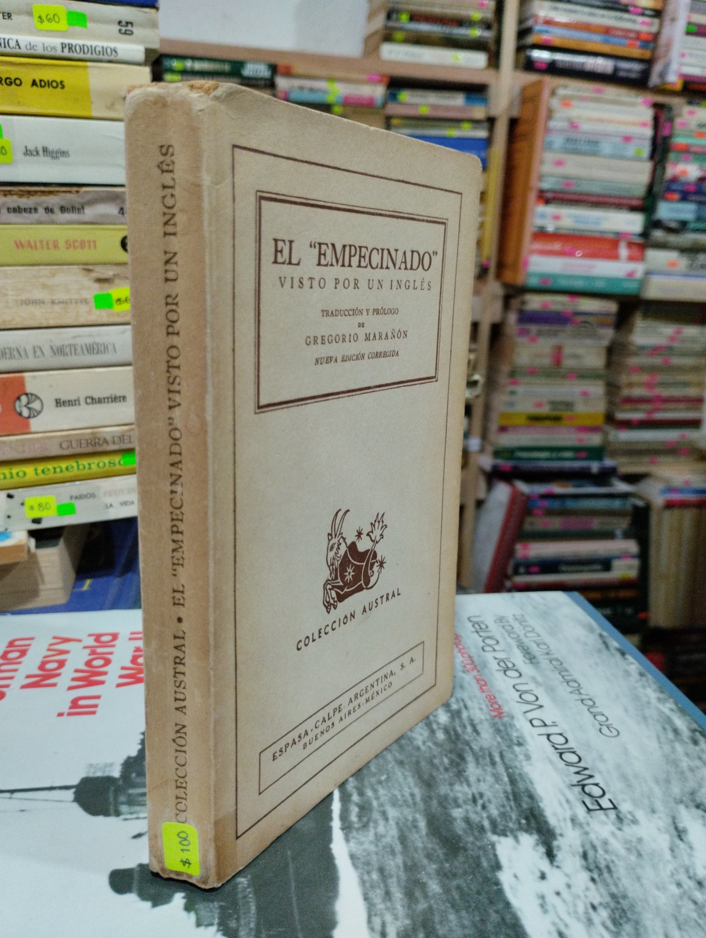 EL EMPECINADO VISTO POR UN INGLES USADO NOVELAS ALDAMA