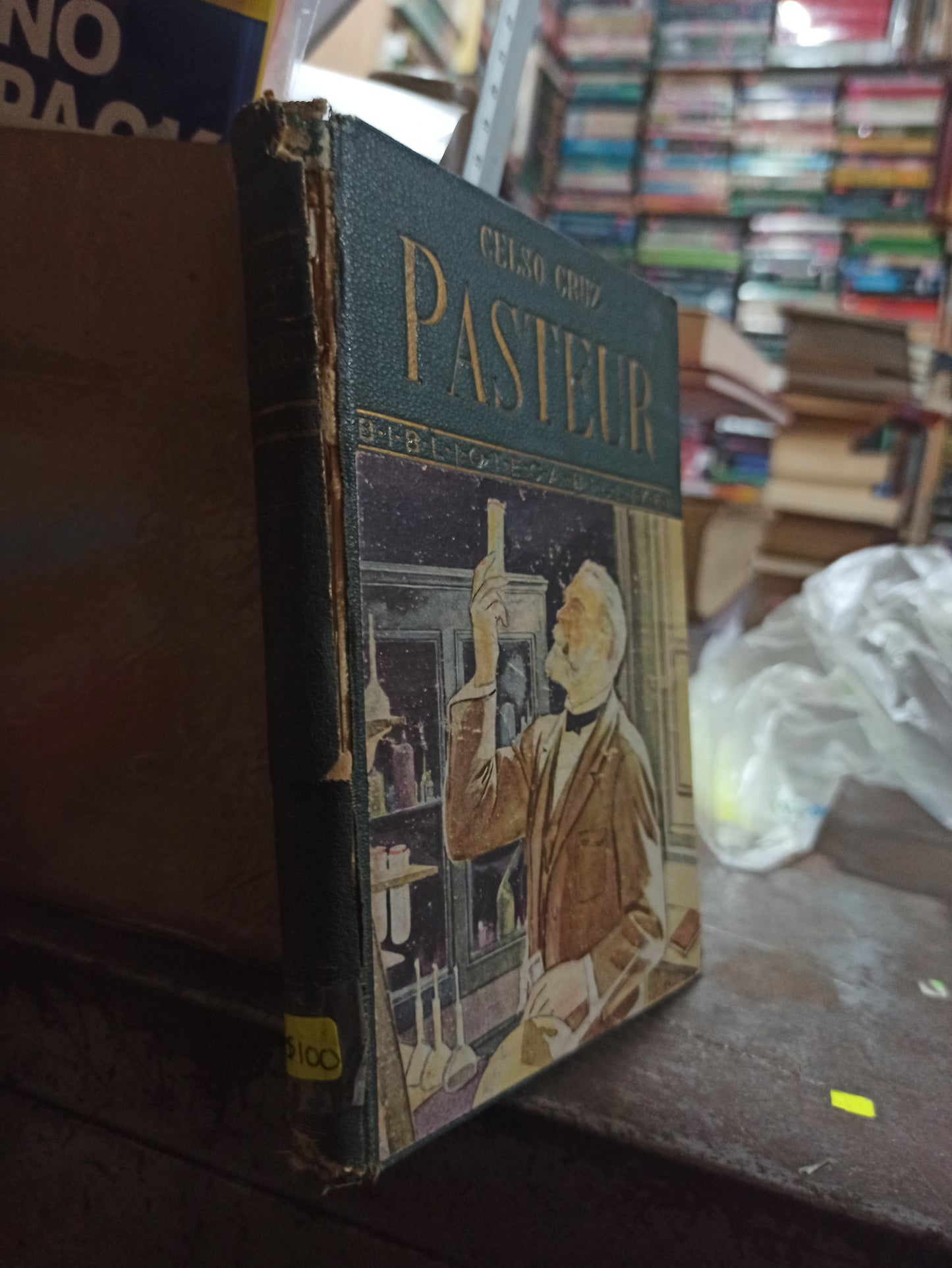 PASTEUR POR CELSO CRUZ USADO HISTORIA ALDAMA