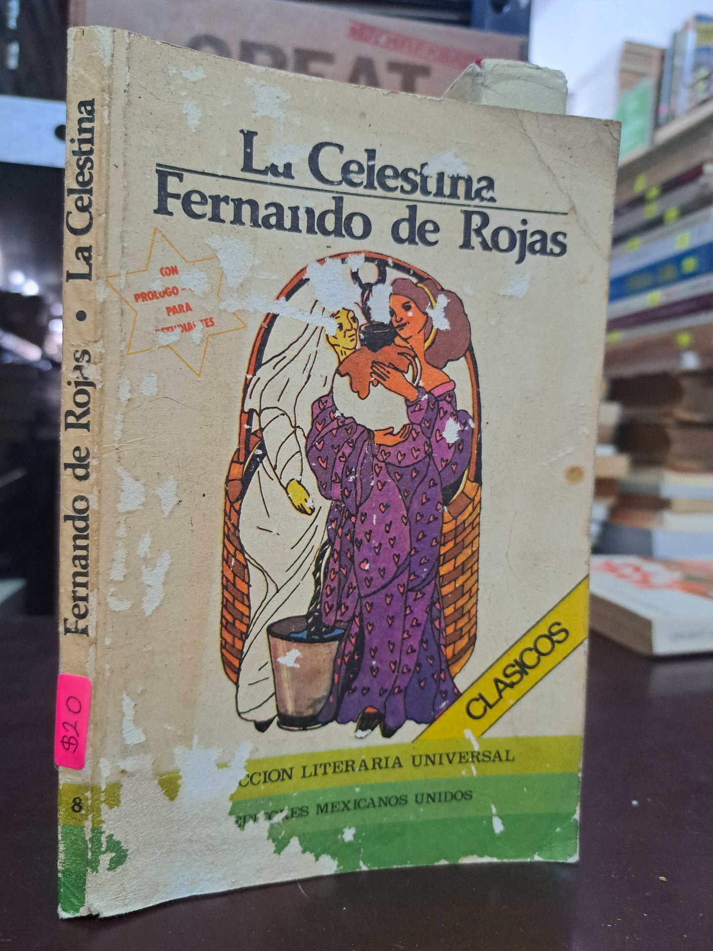 LA CELESTINA FERNANDO DE ROJAS USADO NOVELA LITERARIO 305