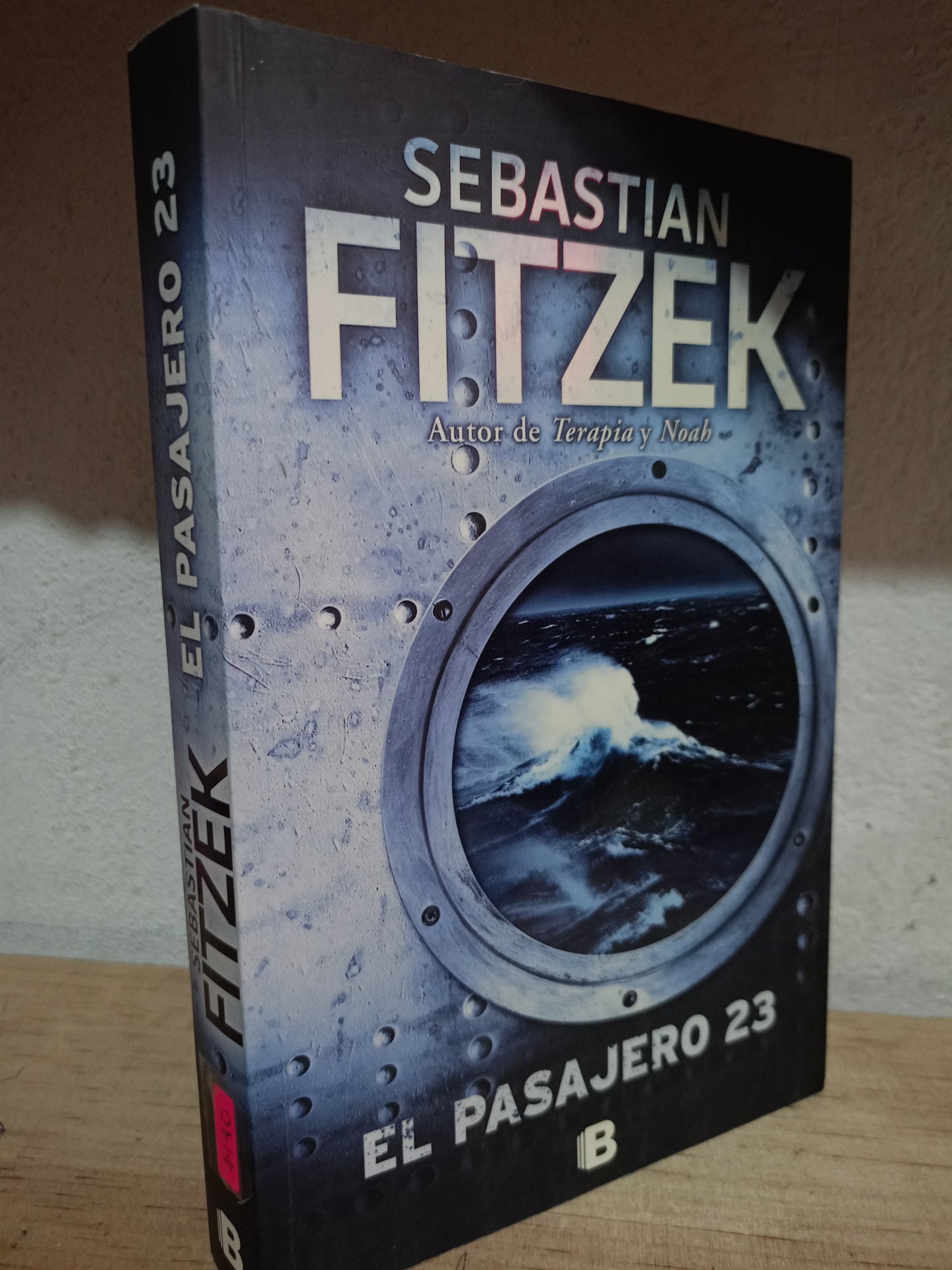 EL PASAJERO 23 POR SEBASTIAN FITZEK USADO NOVELA LITERARIO 305