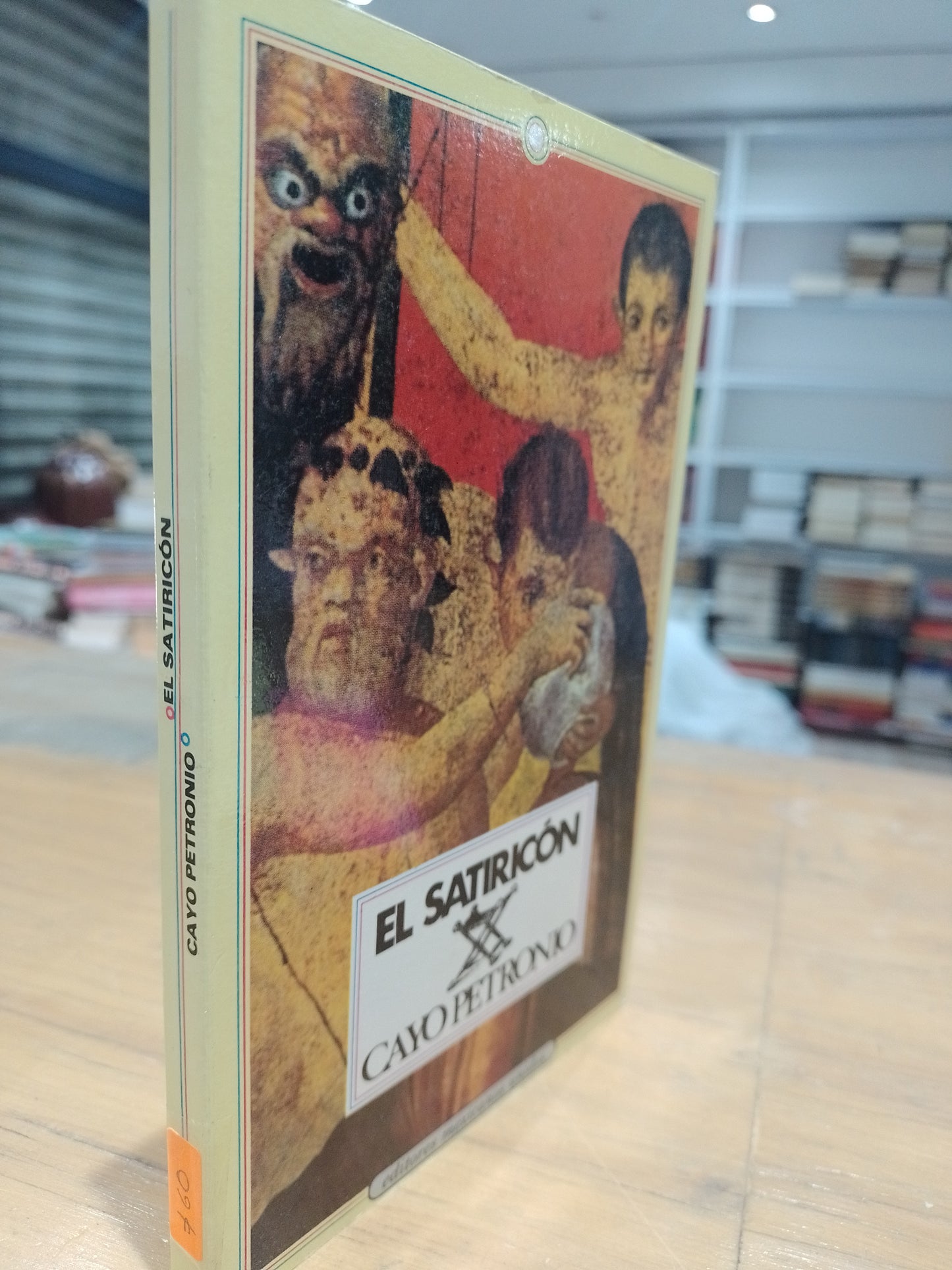 EL SATIRICON POR CAYO PETRONIO USADO NOVELA JUAREZ 515