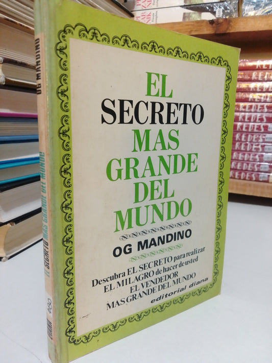 EL SECRETO MAS GRANDE DEL MUNDO POR OG MANDINO USADO SUP.PERSONAL JUÁREZ