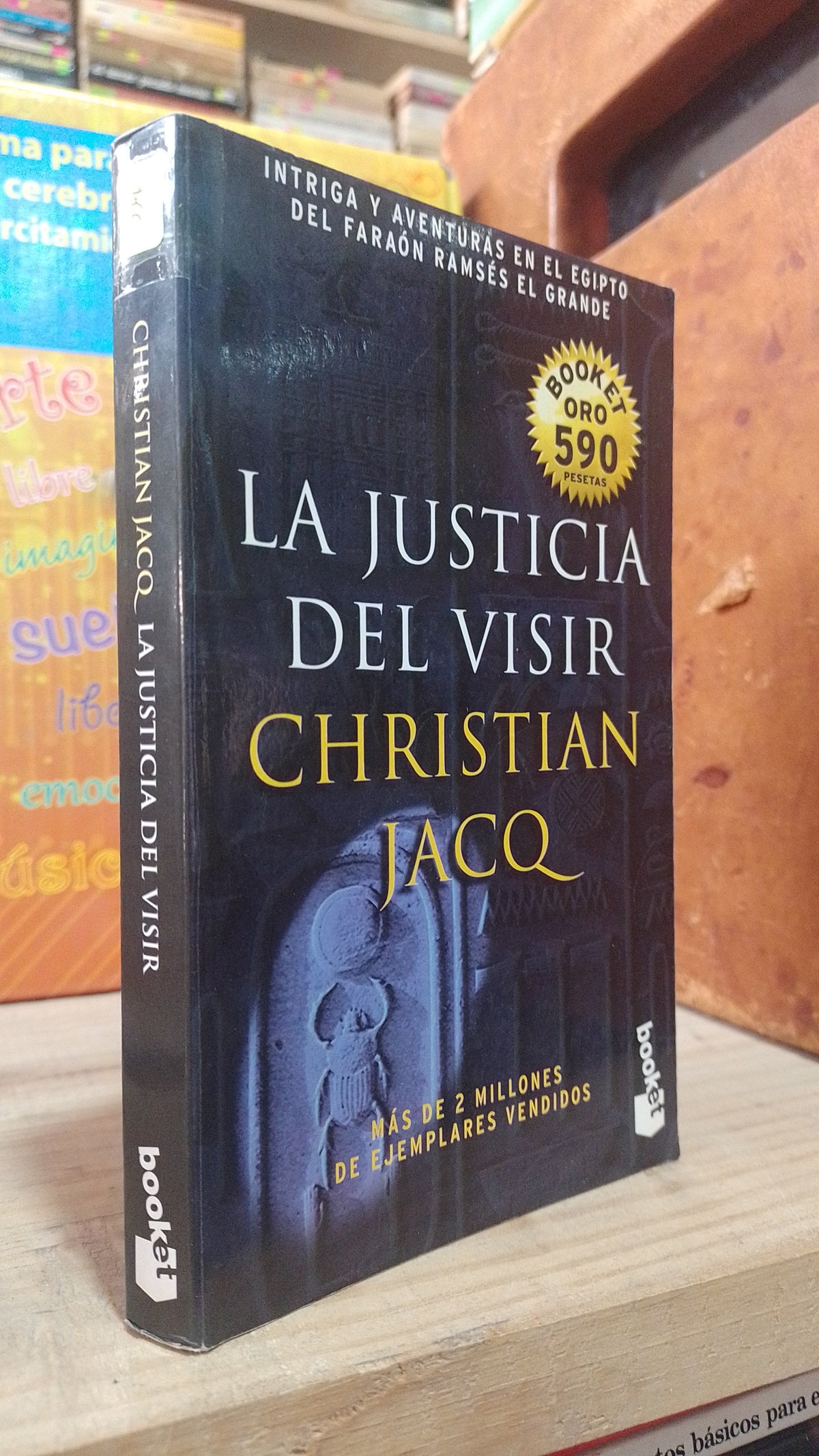 LA JUSTICIA DEL VISIR POR CHRISTIAN JACQ USADO NOVELA ALDAMA