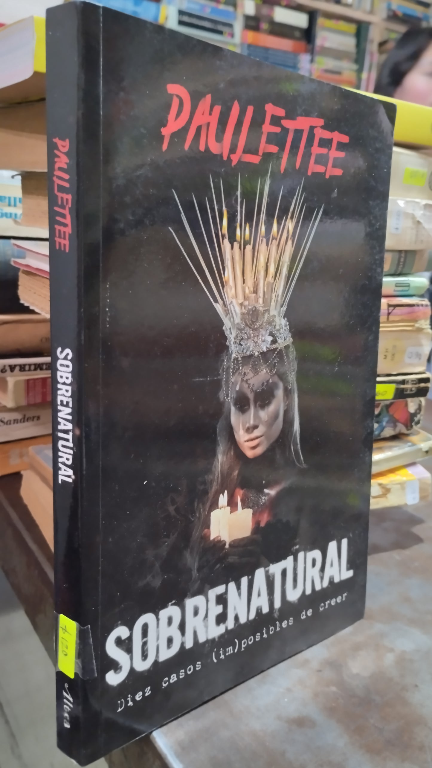 SOBRENATURAL POR PAULETTE LIBRO USADO NOVELAS ALDAMA
