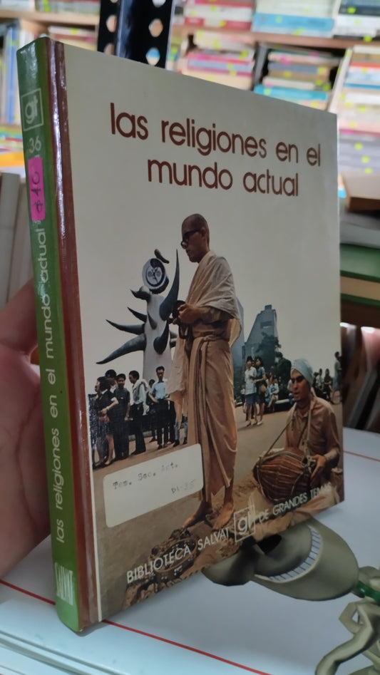 LAS RELIGIONES EN EL MUNDO ACTUAL POR SALVAT LIBRO USADO RELIGION ALDAMA