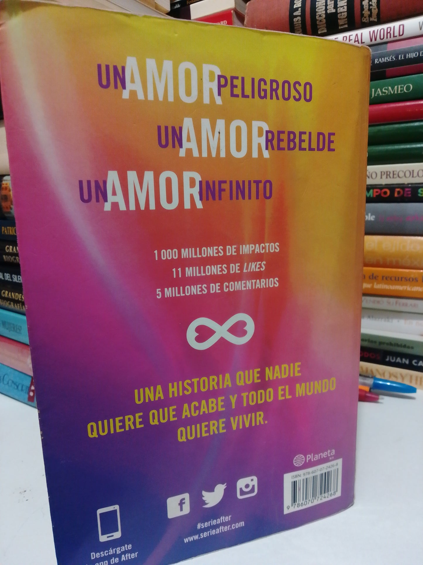 AFTER 1 POR ANNA TODD USADO NOVELA JUÁREZ