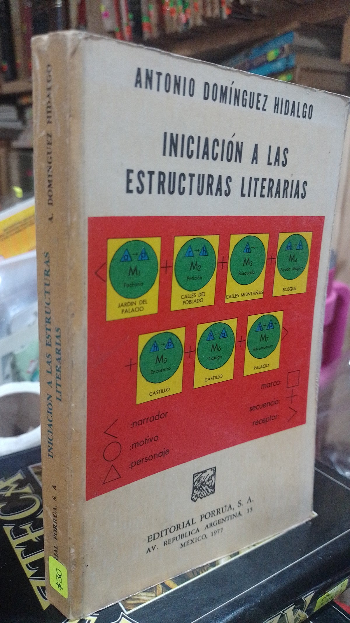 INICIACION A LAS ESTRUCTURAS LITERARIAS POR ANTONIO DOMINGUEZ HIDALGO USADO EDUCACION ALDAMA
