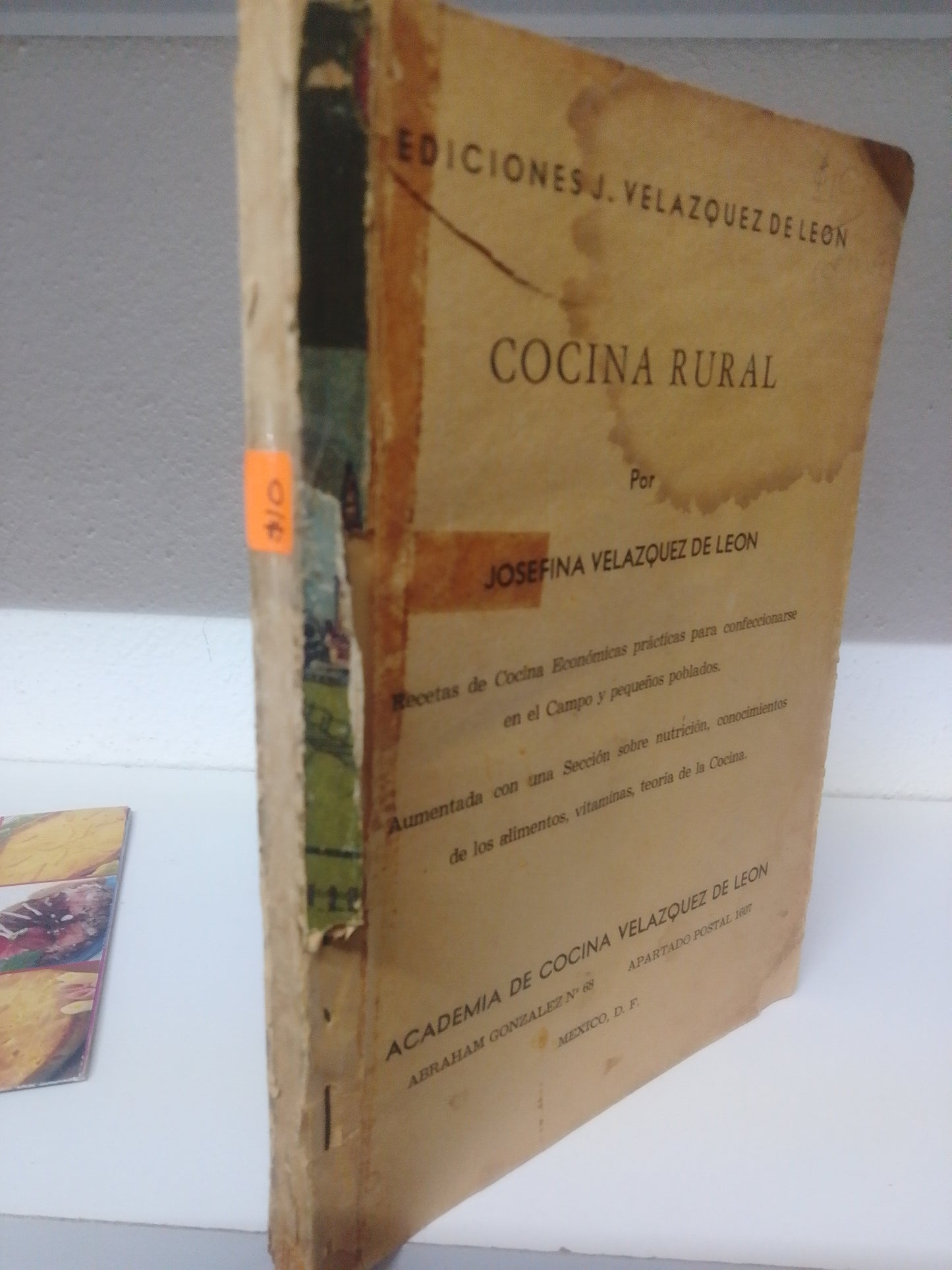COCINA RURAL POR JOSEFINA VELAZQUEZ DE LEON USADO COCINA JUAREZ 515