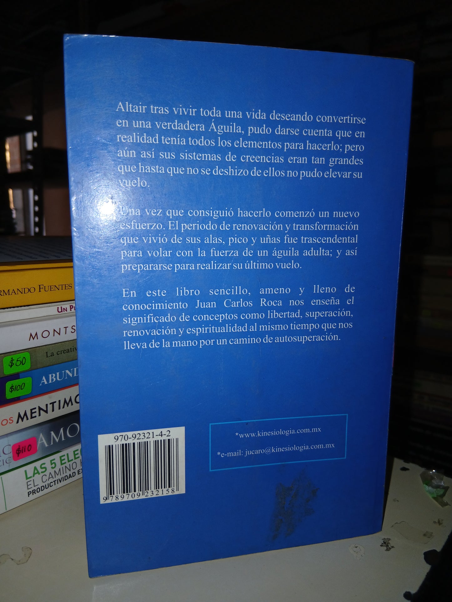 EL ÁGUILA QUE QUERÍA SER ÁGUILA POR JUAN CARLOS ROCA USADO SUPERACIÓN PERSONAL LITERARIO 207