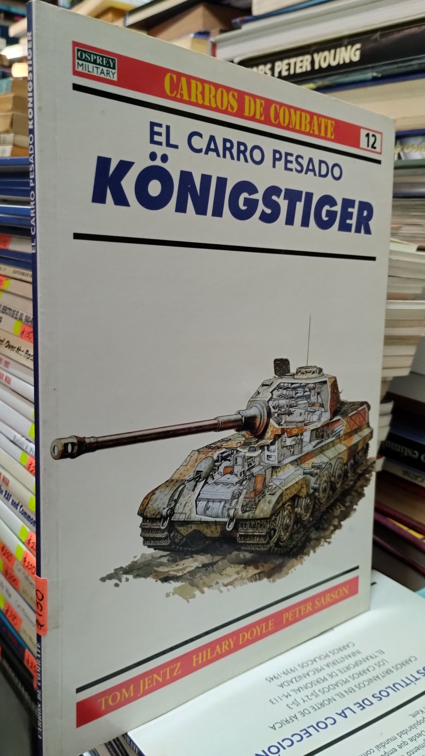 EL CARRO PESADO KÖNIGSTIGER LIBRO USADO HISTORIA ALDAMA