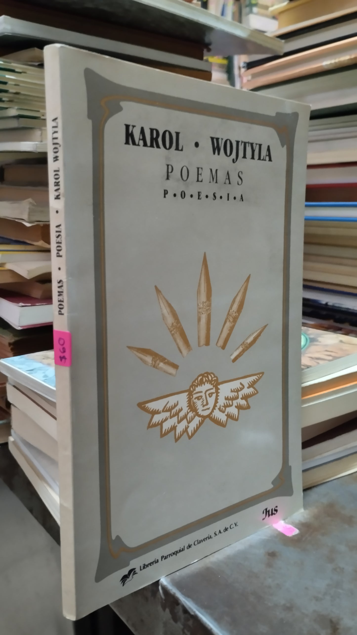 POEMAS POESIA POR KAROL WOJTYLA LIBRO USADO POESIA ALDAMA