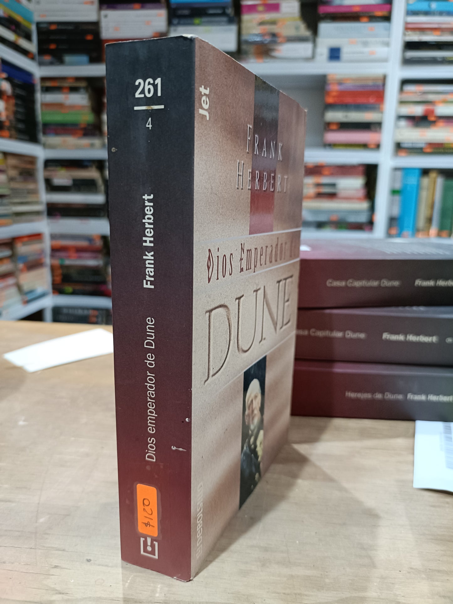 DIOS EMPERADOR DE DUNE POR FRANK HERBERT 4 USADO NOVELA JUAREZ 515