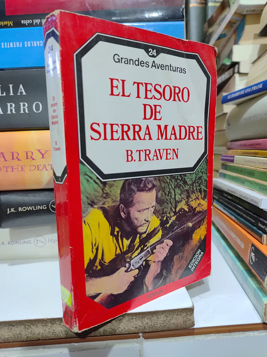 EL TESORO DE LA SIERRA MADRE POR B. TRAVEN USADO NOVELAS JUAREZ 507