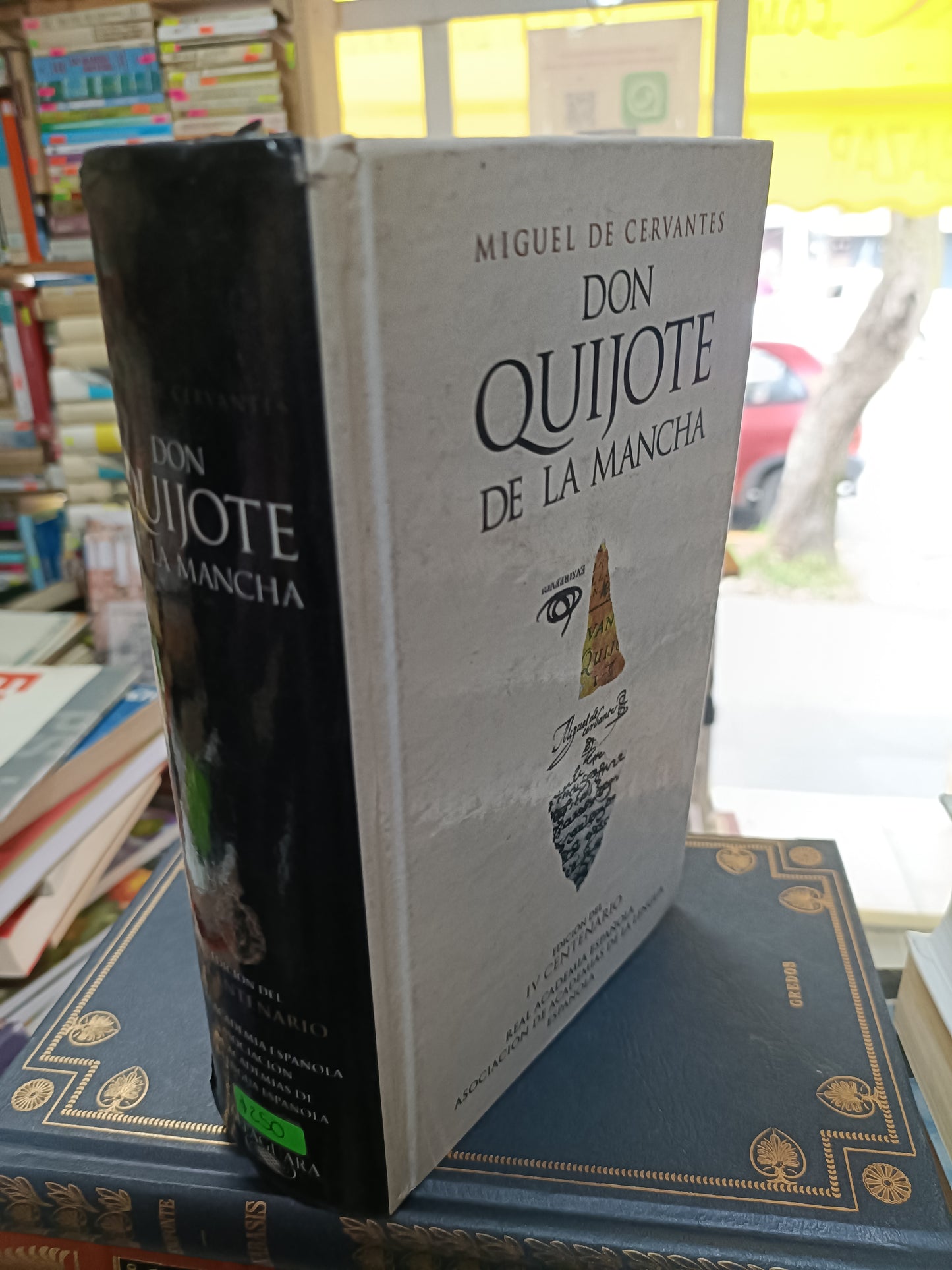 DON QUIJOTE DE LA MANCHA IV POR MIGUEL DE CERVANTES USADOS NOVELAS JUAREZ 515