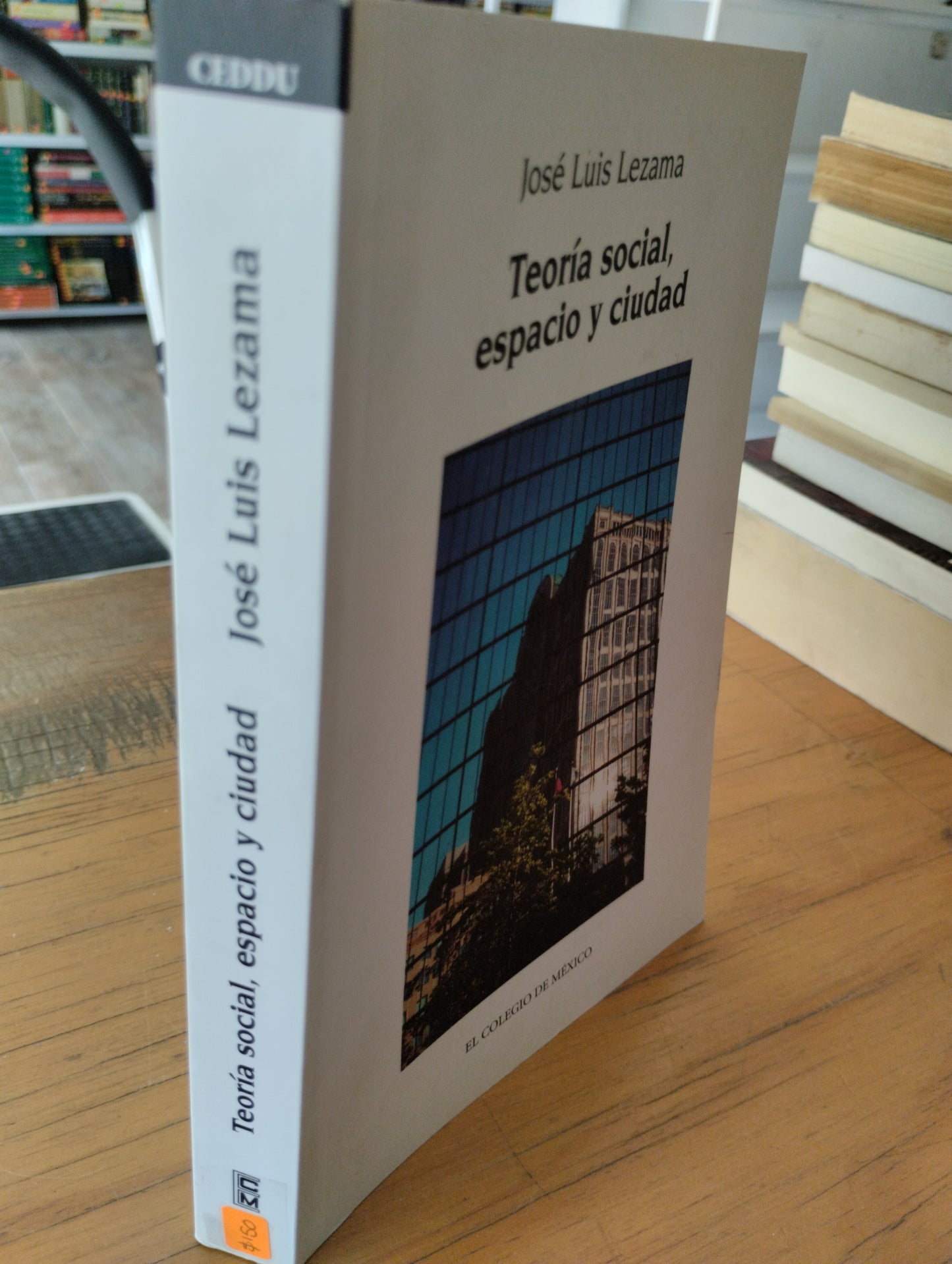 TEORIA SOCIAL ESPACIO Y CIUDAD JOSE LUIS LEZAMA USADO SOCIOLOGIA JUAREZ 515