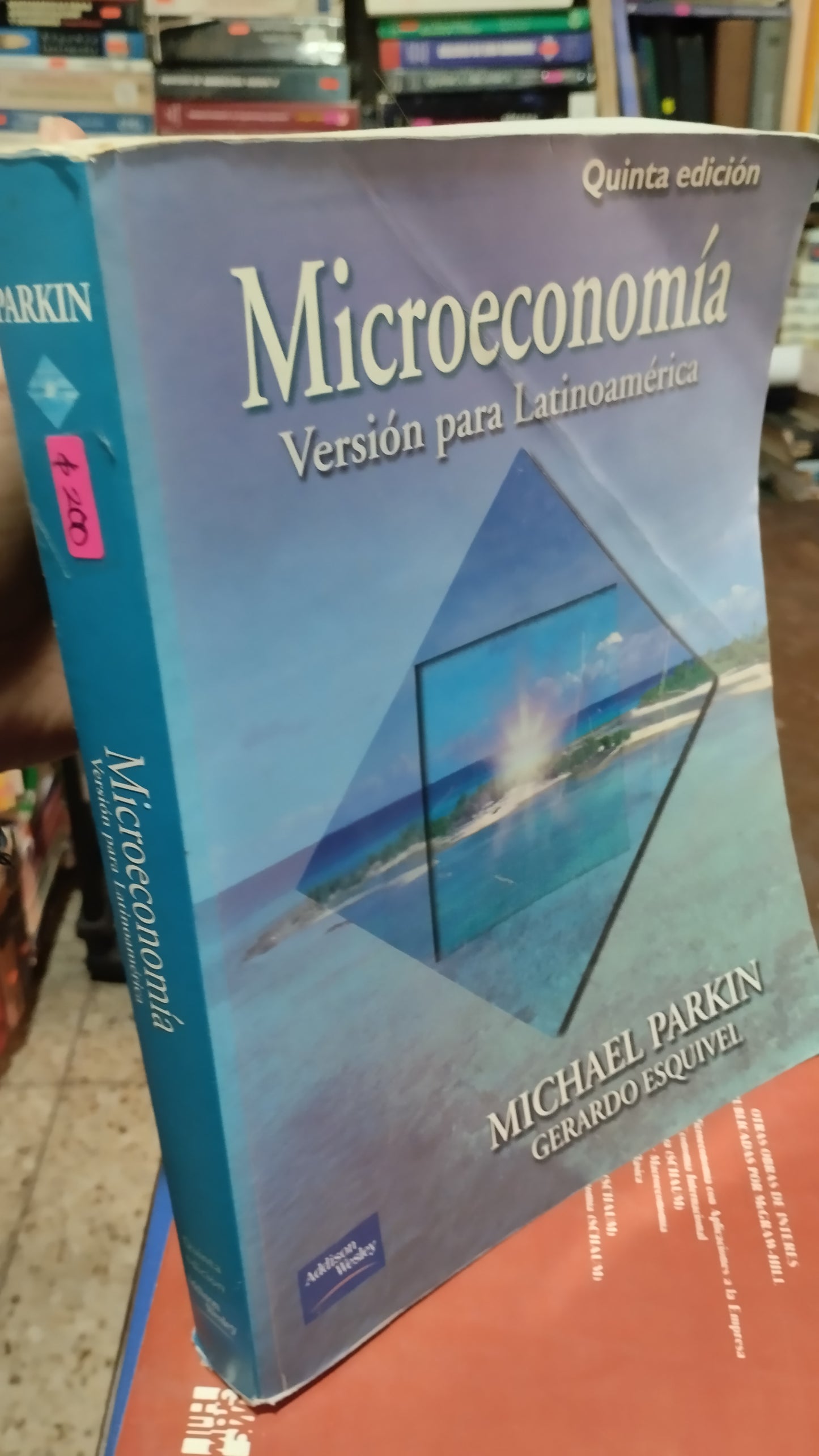 MICROECONOMIA VERSION PARA LATINOAMERICA POR MICHAEL PARKIN LIBRO USADO ADMINISTRACION ALDAMA