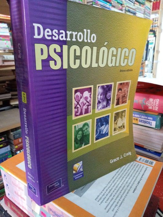DESARROLLO PSICOLOGICO POR GRACE J CRAIG USADO PSICOLOGÍA LITERARIO 207