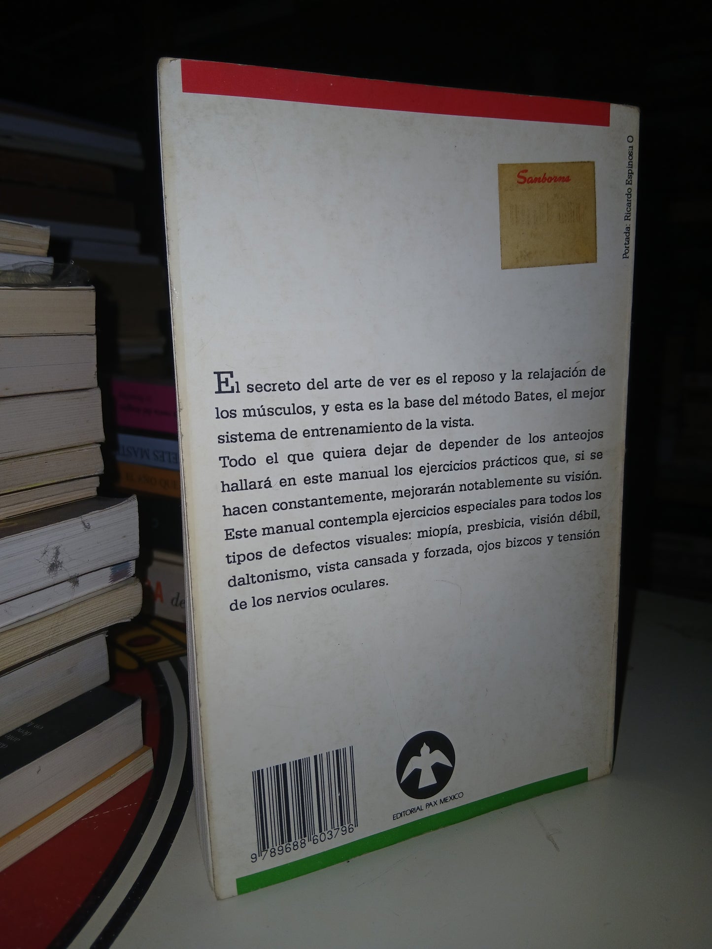 CURACIÓN DE LA VISTA POR MARGARET D. CORBET USADO CIENCIA LITERARIO 207