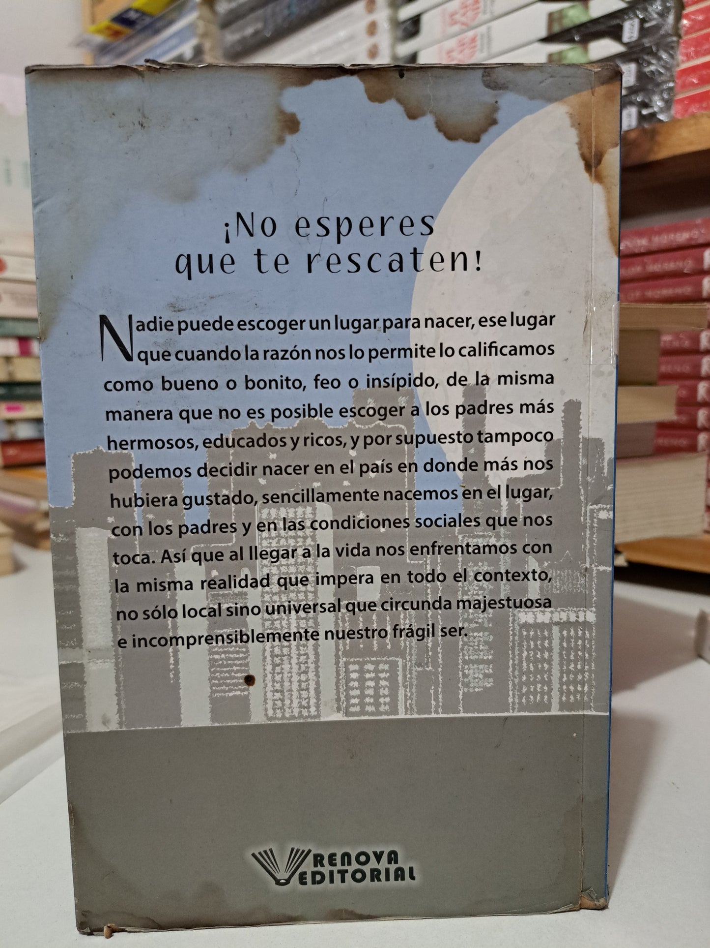 ¡NO ESPERES QUE TE RESCATEN! FRANK GOIS USADO NOVELA JUÁREZ