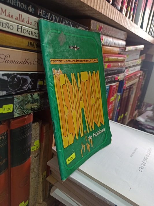 DEL LEVIATAN POR OSCAR RENÉ CRUZ O. USADO SOCIOLOGÍA LITERARIO 305