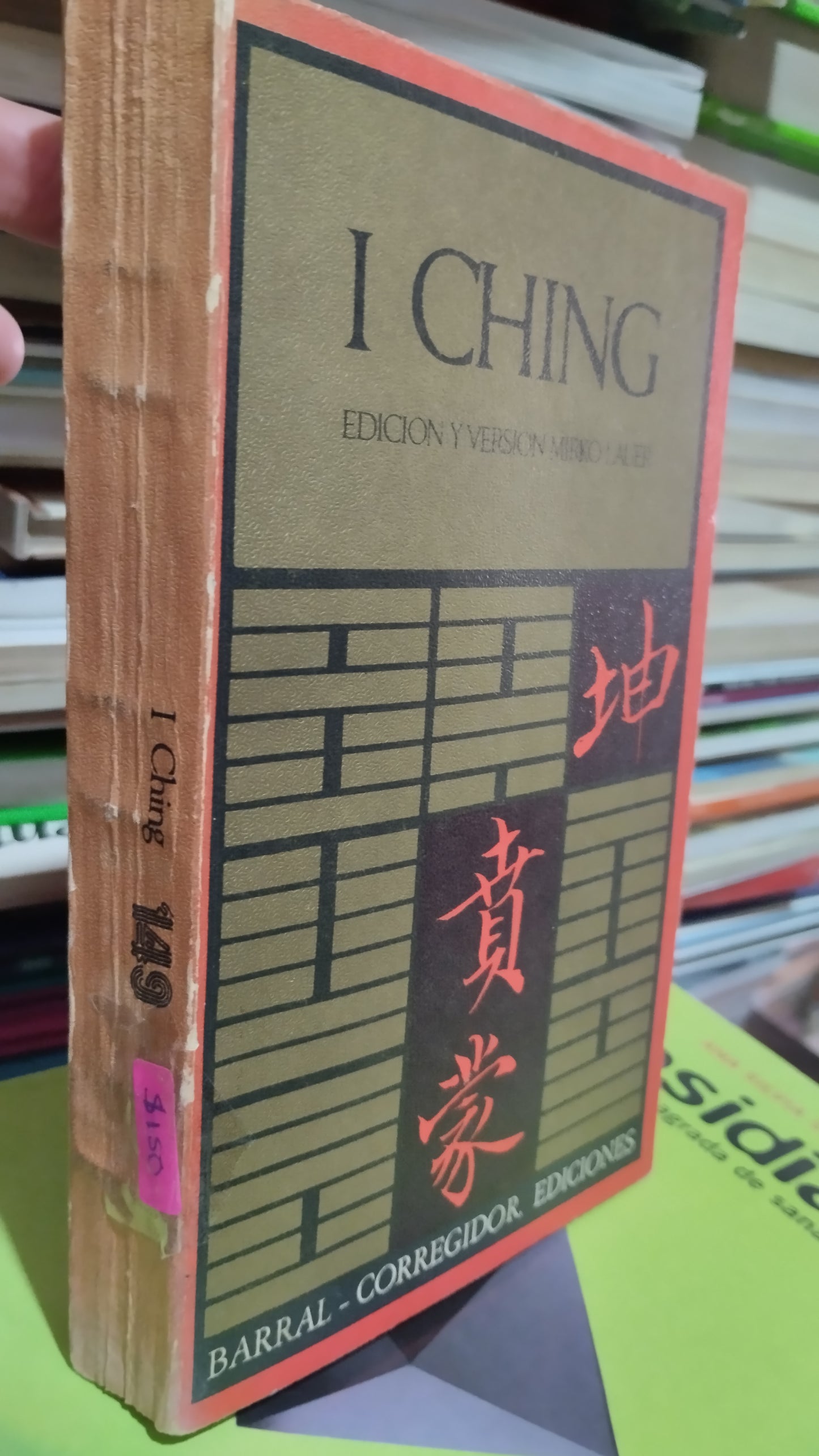 I CHING LIBRO USADO ESOTERISMO ALDAMA