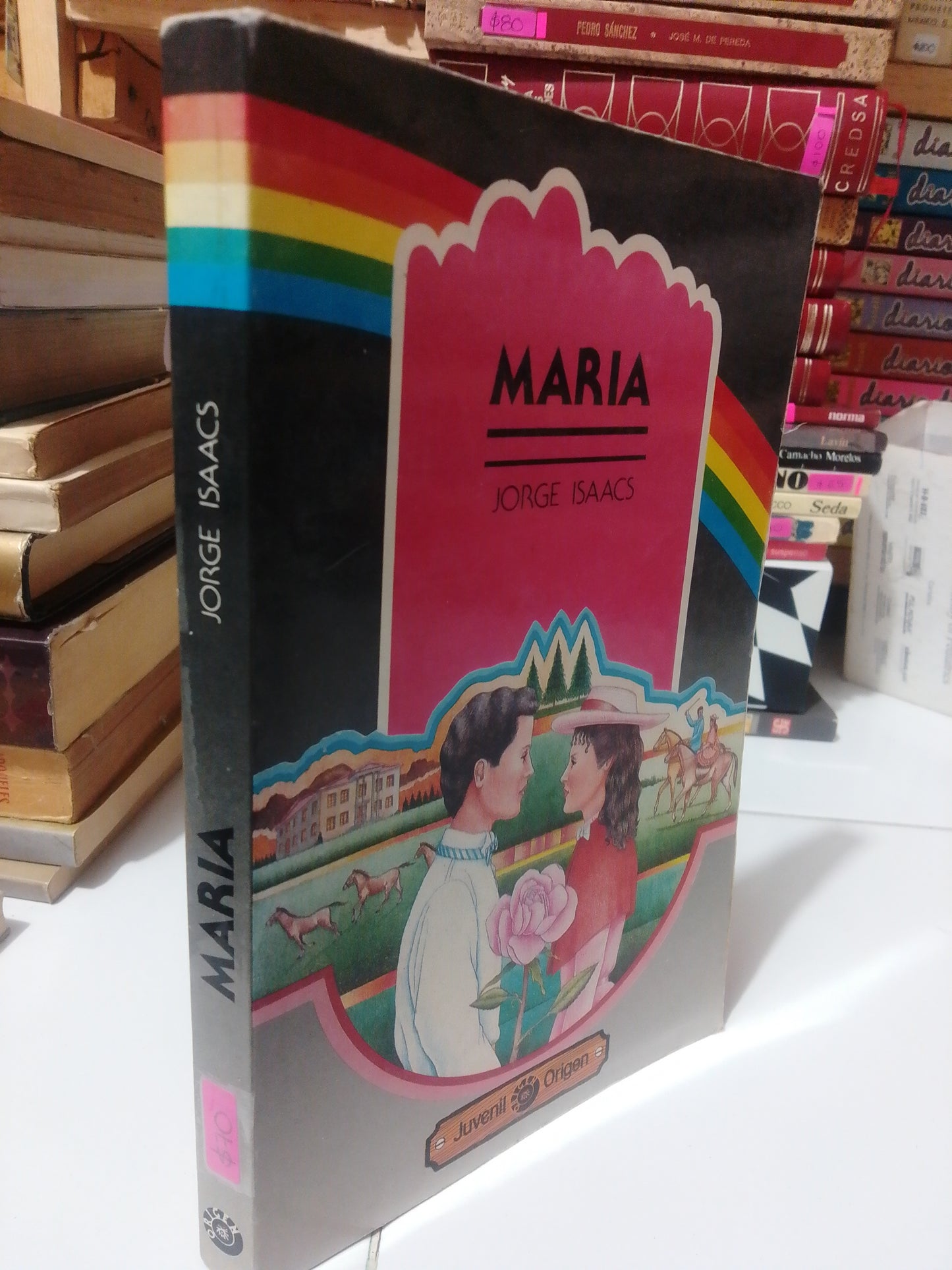 MARIA POR JORGE ISAACS USADO NOVELA JUÁREZ