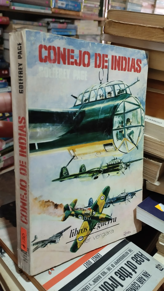 CONEJO DE INDIAS POR GOEFFREY PAGE LIBRO USADO HISTORIA ALDAMA