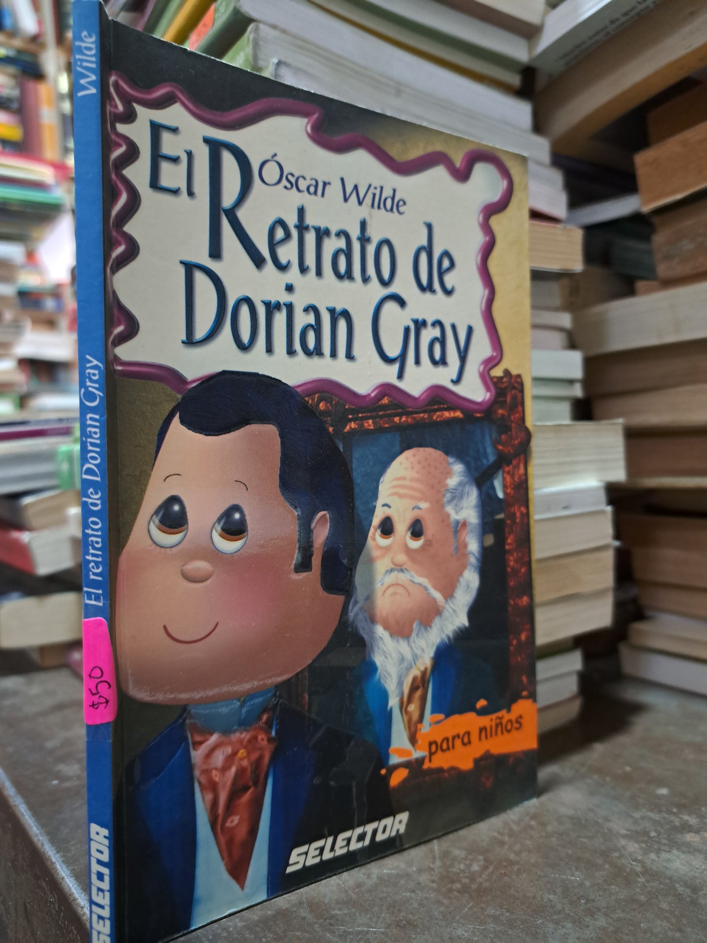 EL RETRATO DE DORIAN GRAY PARA NIÑOS OSCAR WILDE USADO INFANTIL LITERARIO