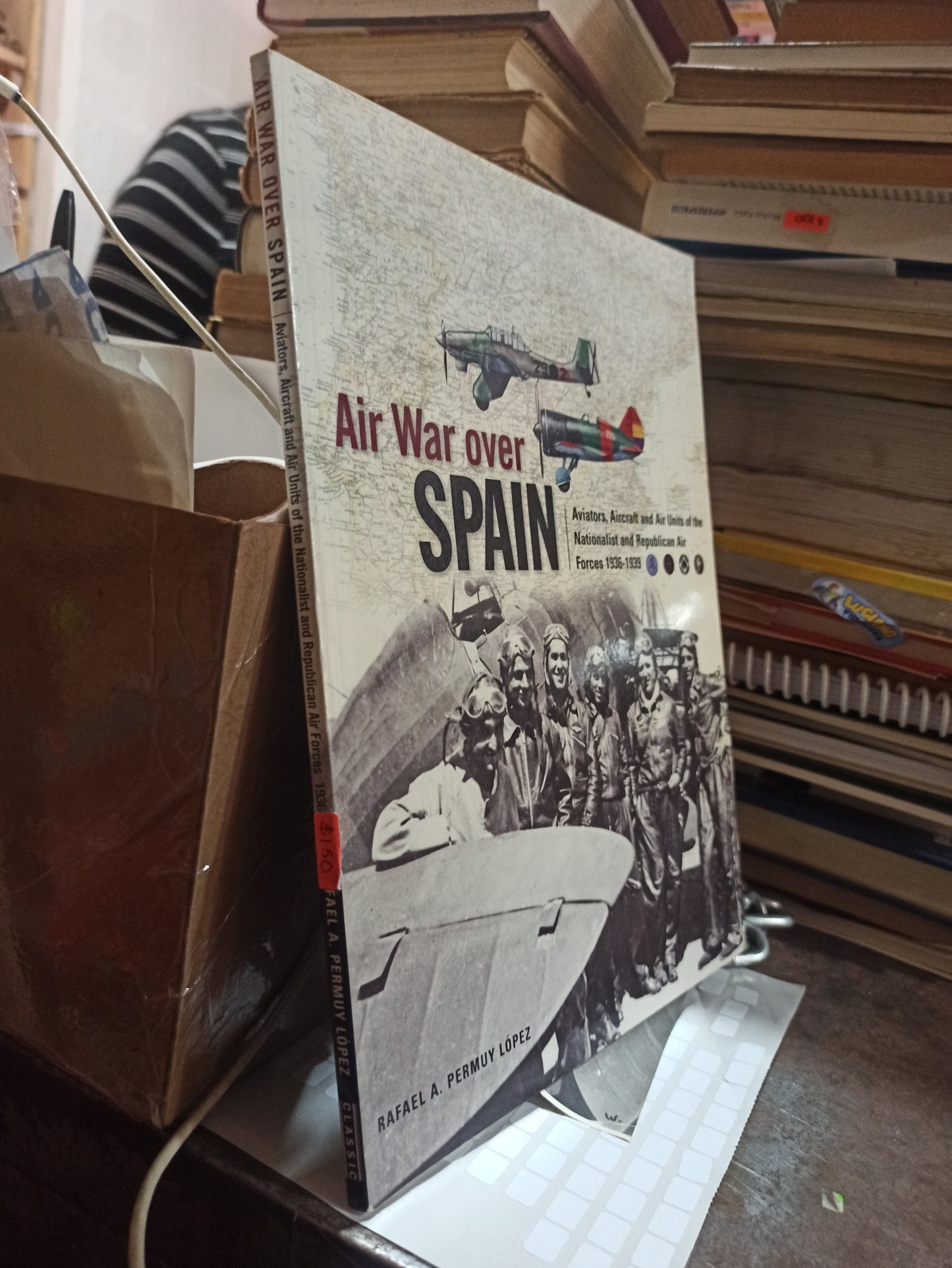 AIR WAR OVER SPAIN POR RAFAEL A. PERMUY LOPEZ USADO 2DA GUERRA ALDAMA
