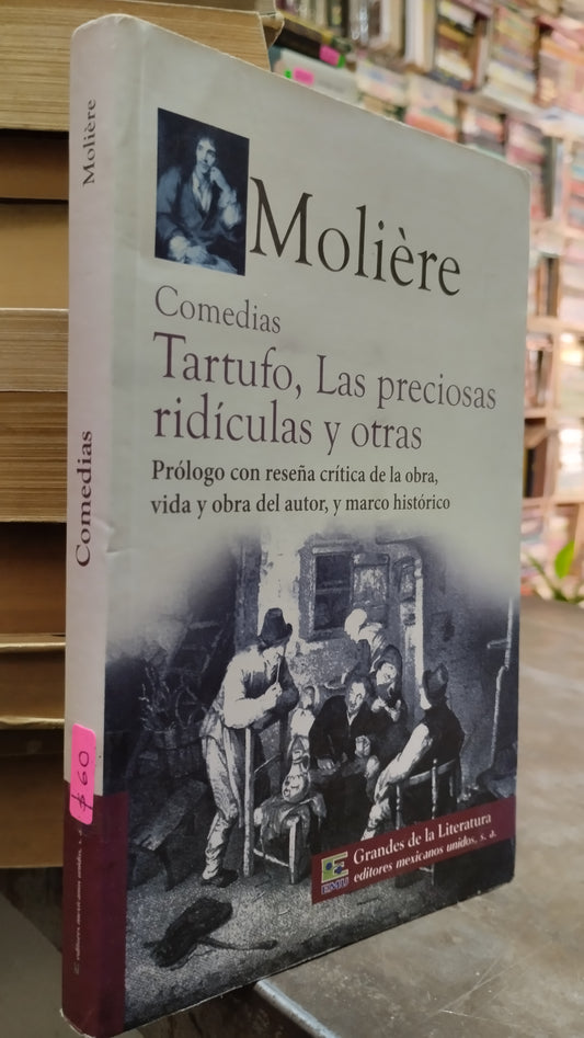 COMEDIAS POR MOLIERE LIBRO USADO NOVELAS ALDAMA