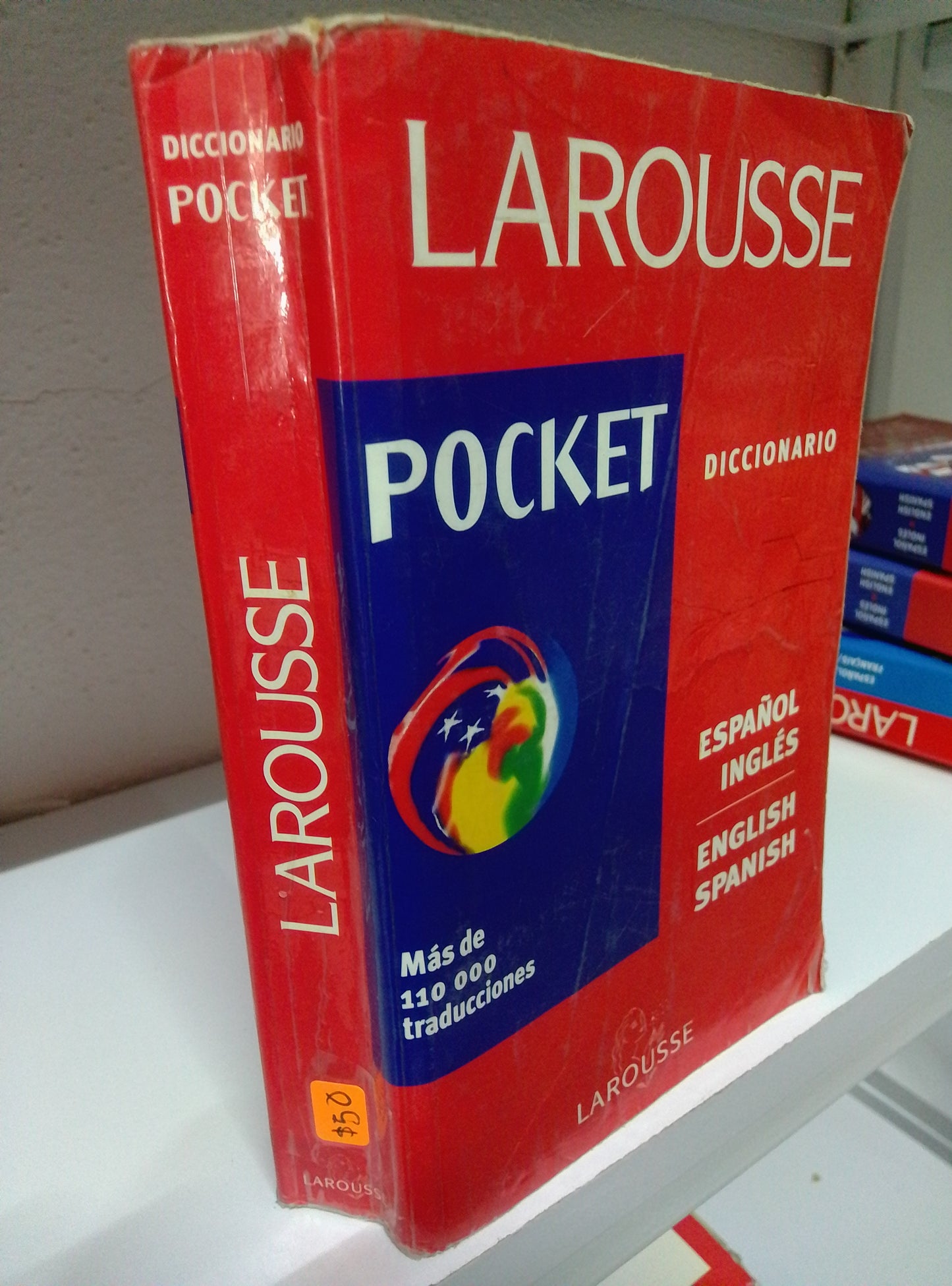 DICCIONARIO POCKET ESPAÑOL INGLES LAROUSSE USADO IDIOMAS JUAREZ 515