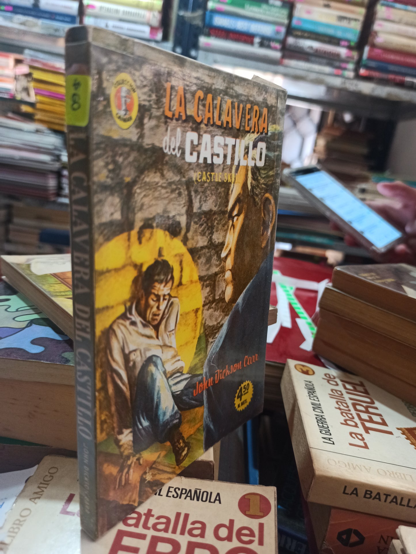 LA CALAVERA DEL CASTILLO (CASTLE SKULL) JOHN DICKSON CARR USADO NOVELAS ALDAMA