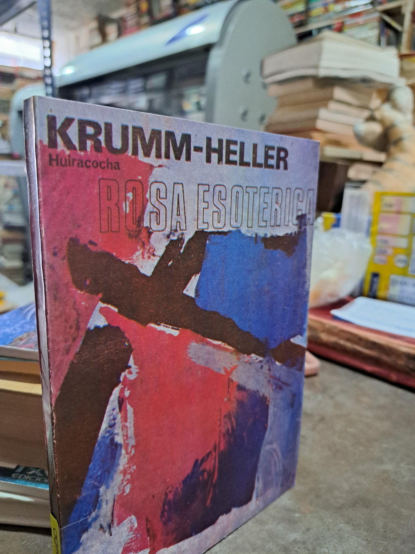 ROSA ESOTÉRICA KRUMM-HELLER USADO ESOTERISMO ALDAMA