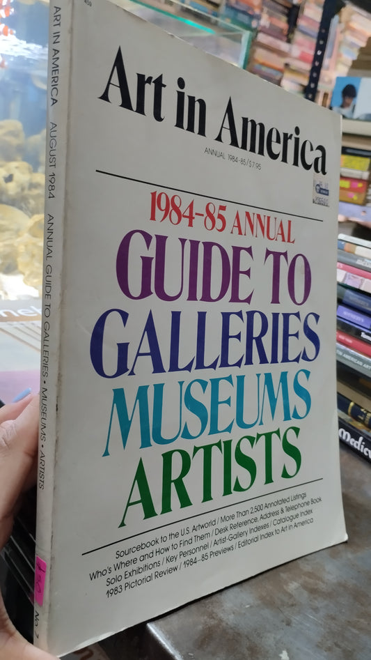 ANNUAL GUIDE TO GALLERIES LIBRO USADO ARTE ALDAMA