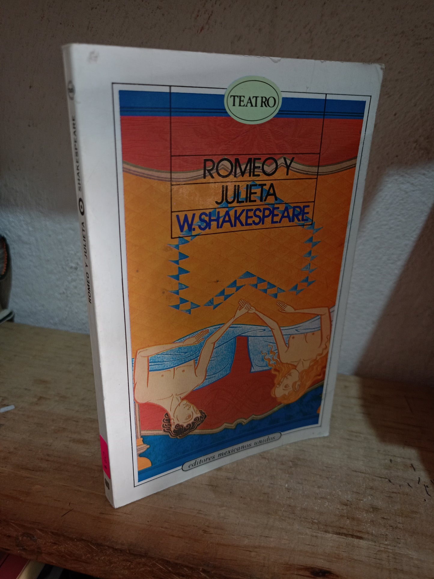 ROMEO Y JULIETA POR WILLIAM SHAKESPEARE USADO NOVELA LITERARIO 305