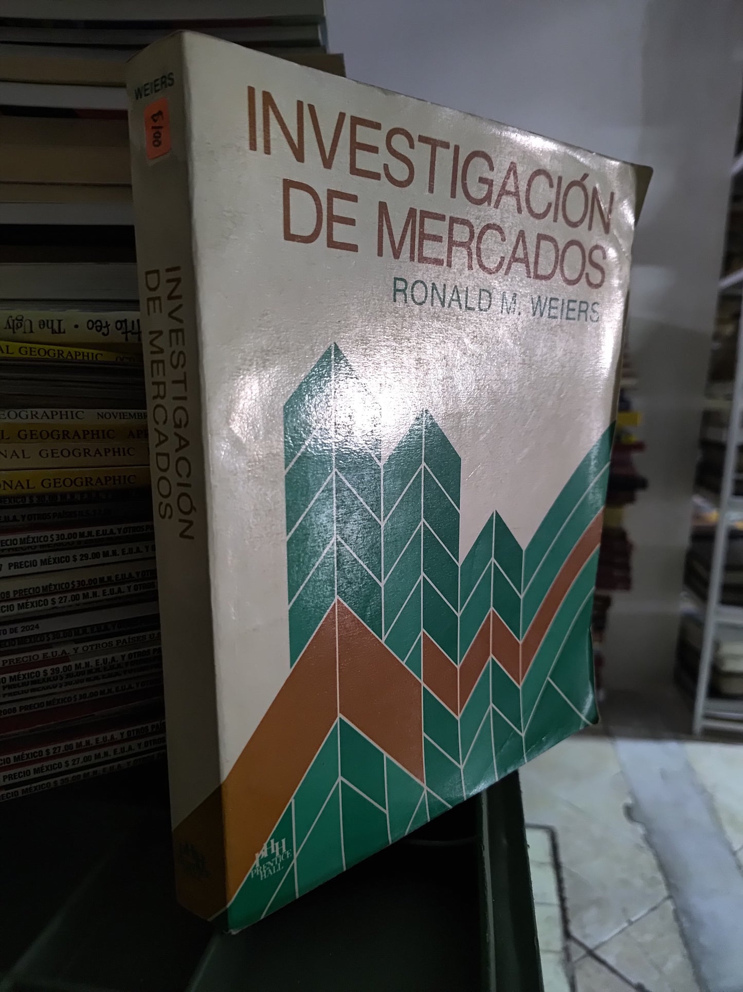 INVESTIGACION DE MERCADOS POR RONALD M. WEIERS USADO ADMINISTRACION JUAREZ 515